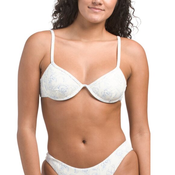 DIPPIN DAISY White Daphne Bikini Top - Picture 1 of 2